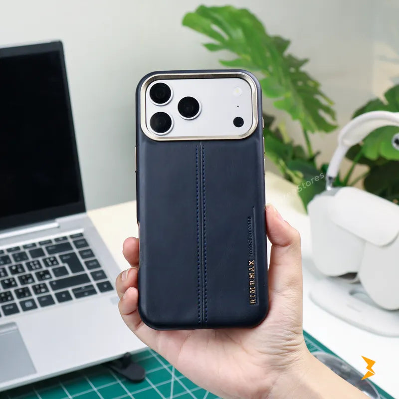 Rimbmax Classic Leather Case iPhone 17 Pro Max