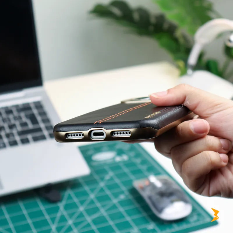 Rimbmax Classic Leather Case iPhone 17 Pro Max