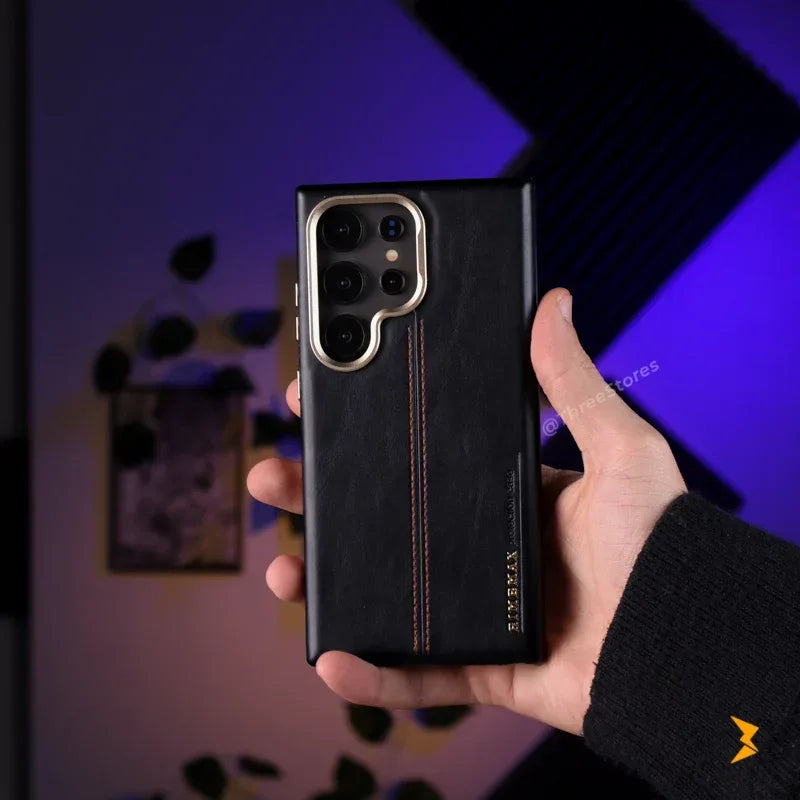 Rimbmax Classic Leather Samsung S24 Ultra - Three