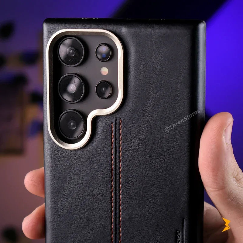 Rimbmax Classic Leather Samsung S24 Ultra - Three