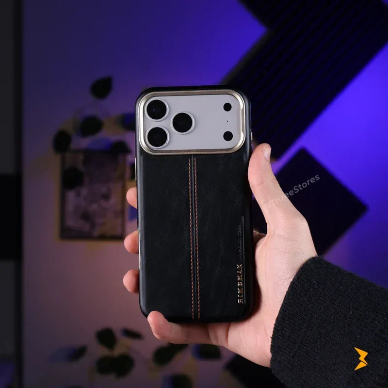 Rimbmax Classic Leather iPhone 17 Pro Max - Three