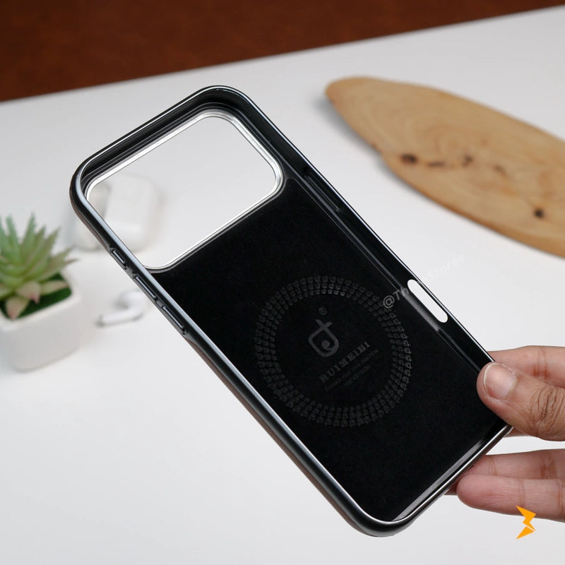 Ruime Leather Magsafe Stand Case iPhone 17 Pro Max