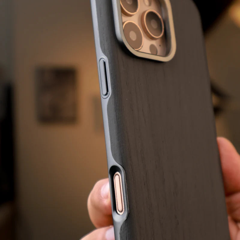 Rimbmax Tpu Wood Case iPhone 16 Pro Max
