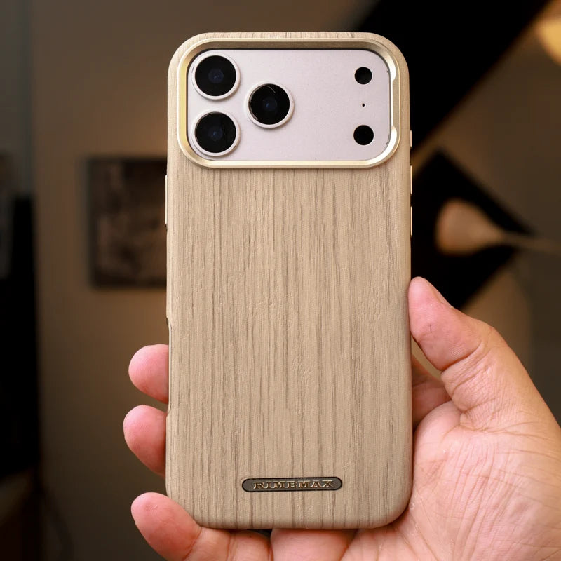 Rimbmax Tpu Wood Case iPhone 17 Pro Max