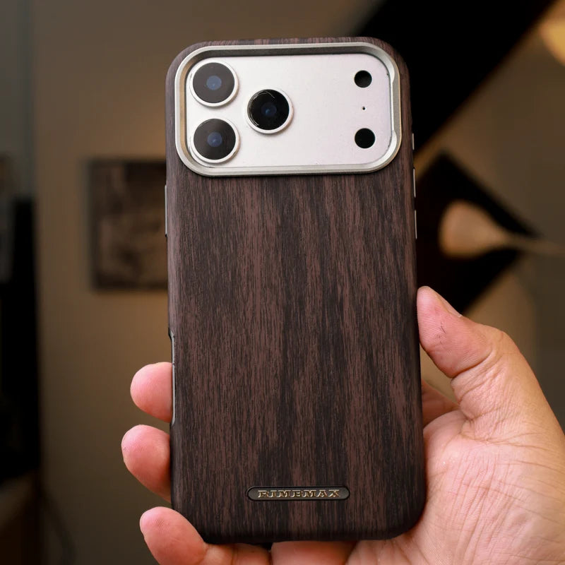 Rimbmax Tpu Wood Case iPhone 17 Pro Max