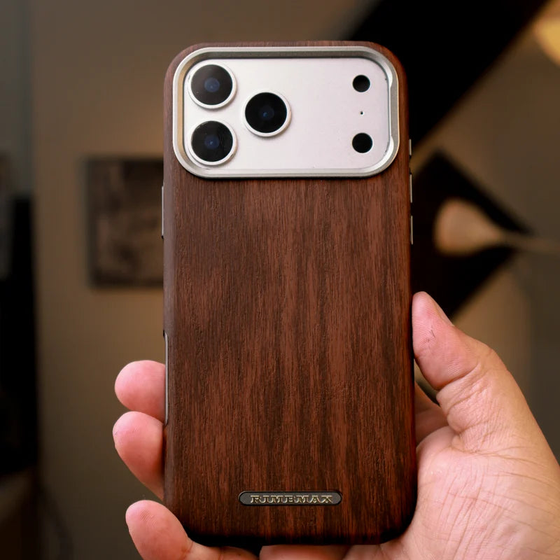 Rimbmax Tpu Wood Case iPhone 17 Pro Max