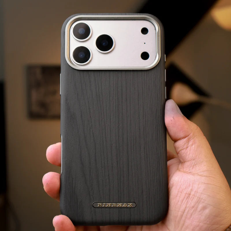 Rimbmax Tpu Wood Case iPhone 17 Pro Max