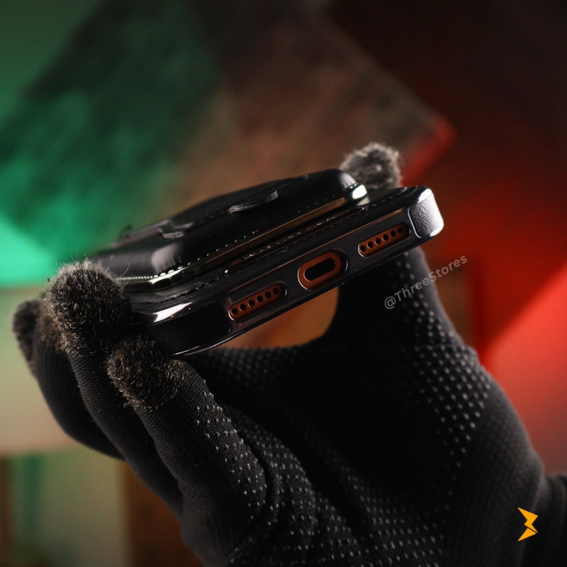 Rimbmax Vogue Magnetic Card Holder Leather Case iPhone 17 Pro Max