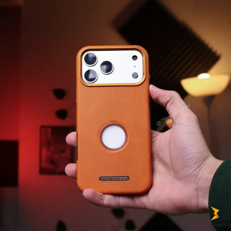 Rimbo Leather Case iPhone 17 Pro Max - Three