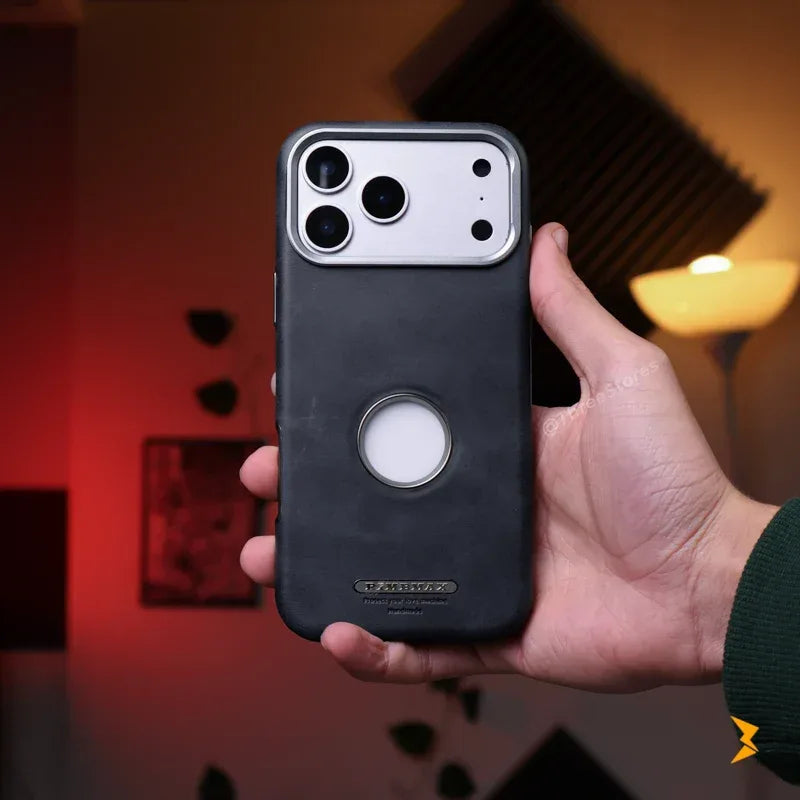Rimbo Leather Case iPhone 17 Pro Max - Three