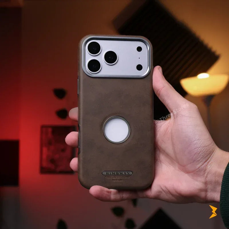 Rimbo Leather Case iPhone 17 Pro Max - Three