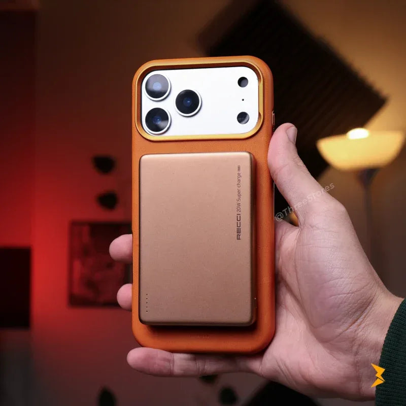 Rimbo Leather Case iPhone 17 Pro Max - Three