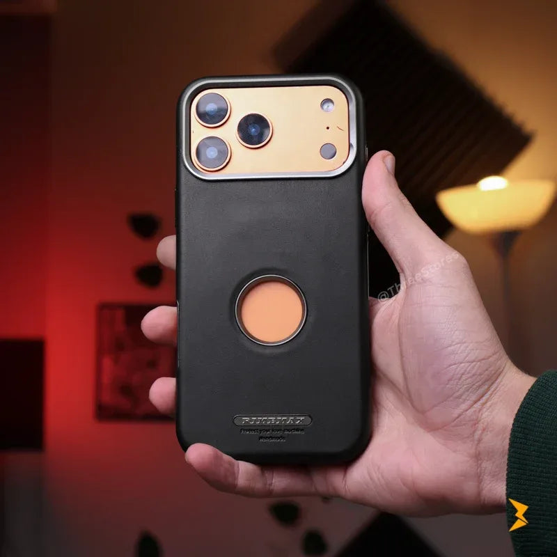 Rimbo Leather Case iPhone 17 Pro Max - Three