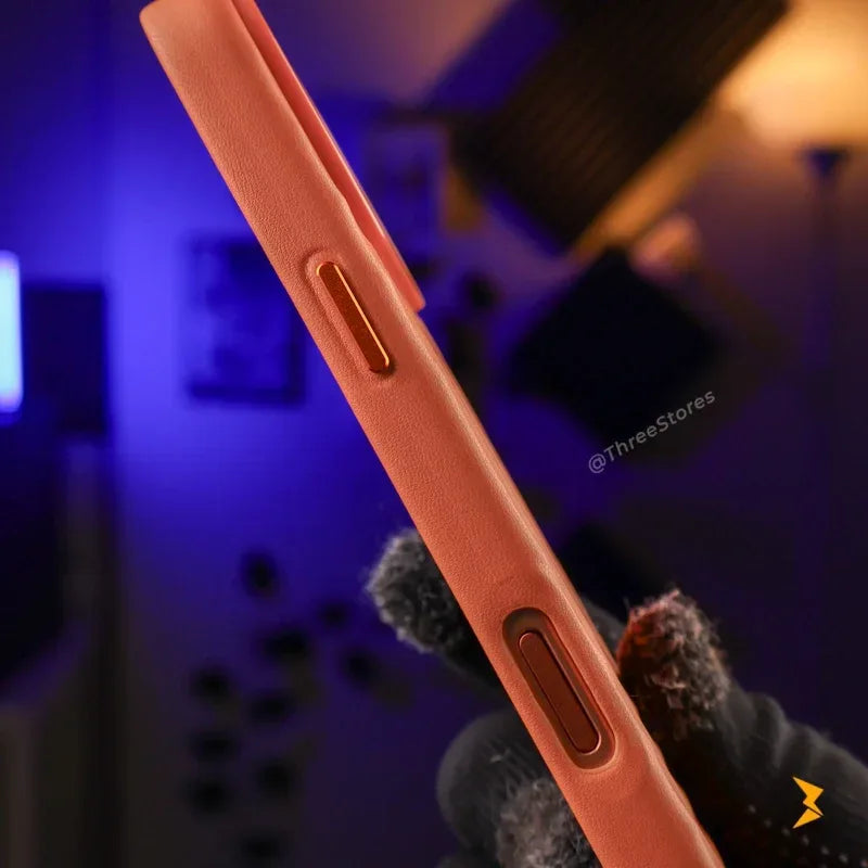 Ripple Leather Magsafe Case iPhone 17 Pro Max - Three