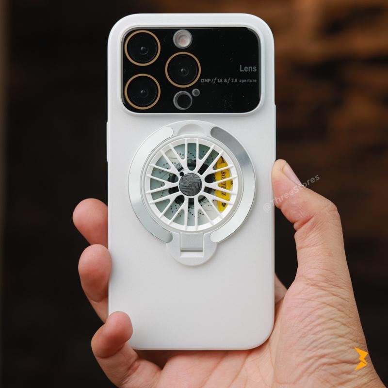 Rotating Gyroscope Holder Phone Case iPhone 14 Pro Max
