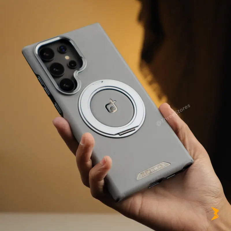 Ruime Leather Magsafe Stand Case Samsung S24 Ultra