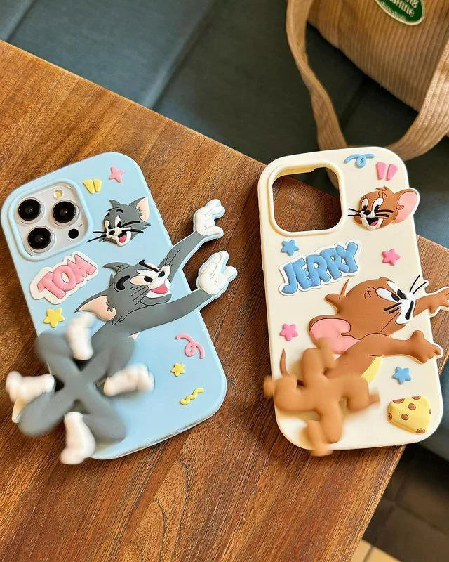 Run Tom & Jerry Silicone Case iPhone 14 Pro Max