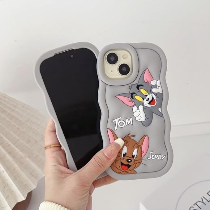 Run Tom & Jerry Silicone Case iPhone 13