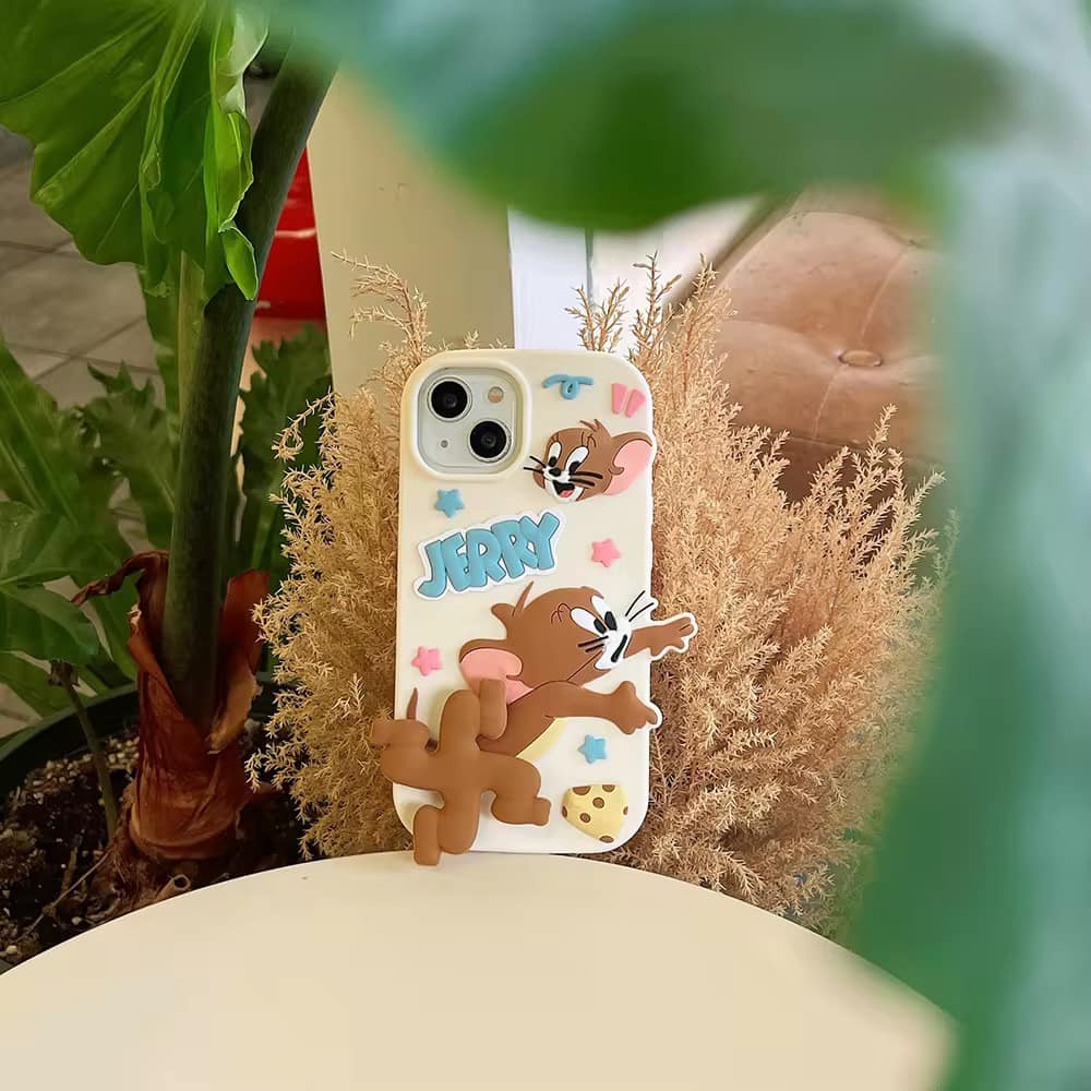 Run Tom & Jerry Silicone Case iPhone 13