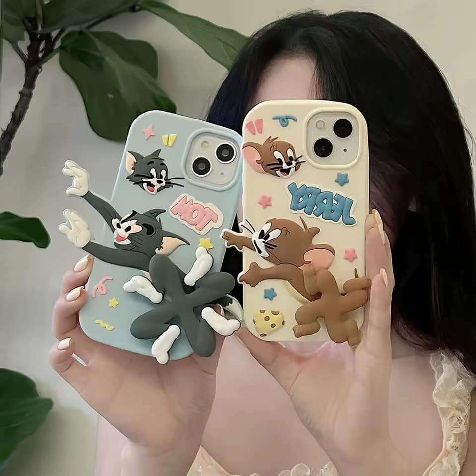Run Tom & Jerry Silicone Case iPhone 14