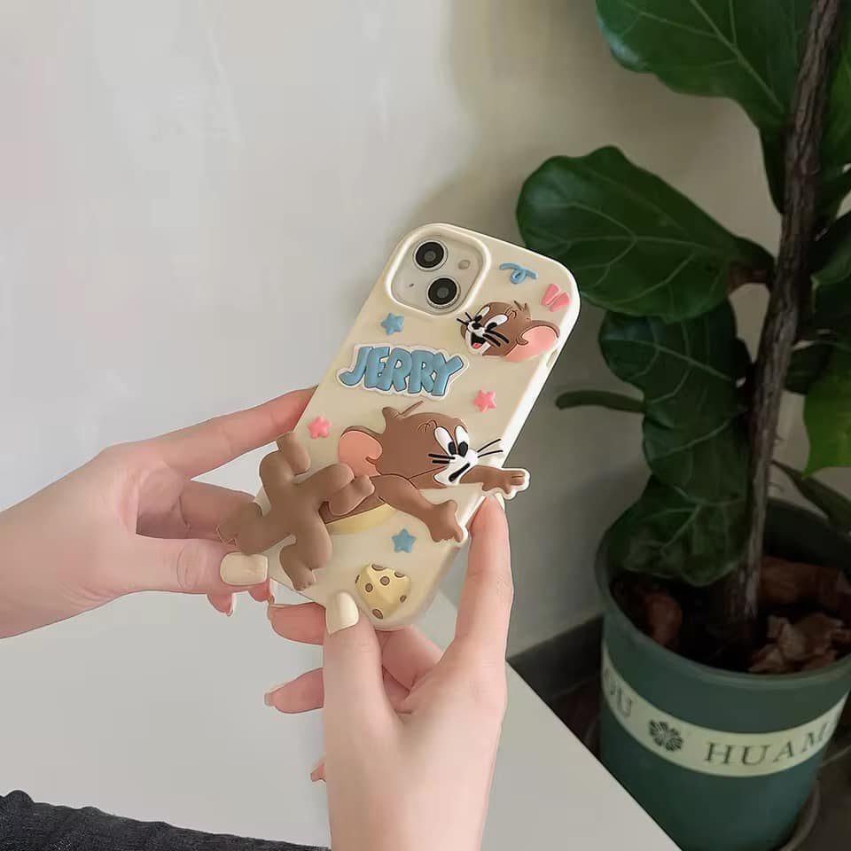 Run Tom & Jerry Silicone Case iPhone 13