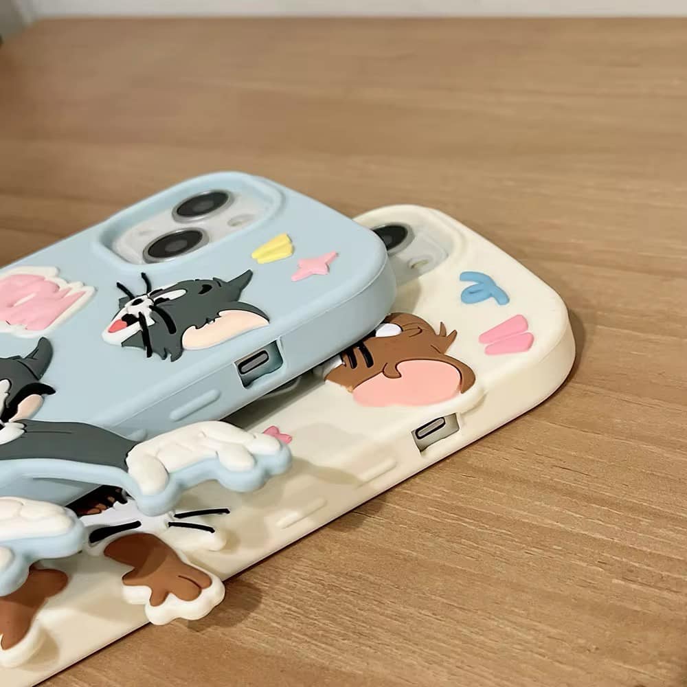 Run Tom & Jerry Silicone Case iPhone 13