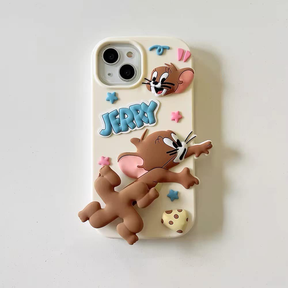 Run Tom & Jerry Silicone Case iPhone 13