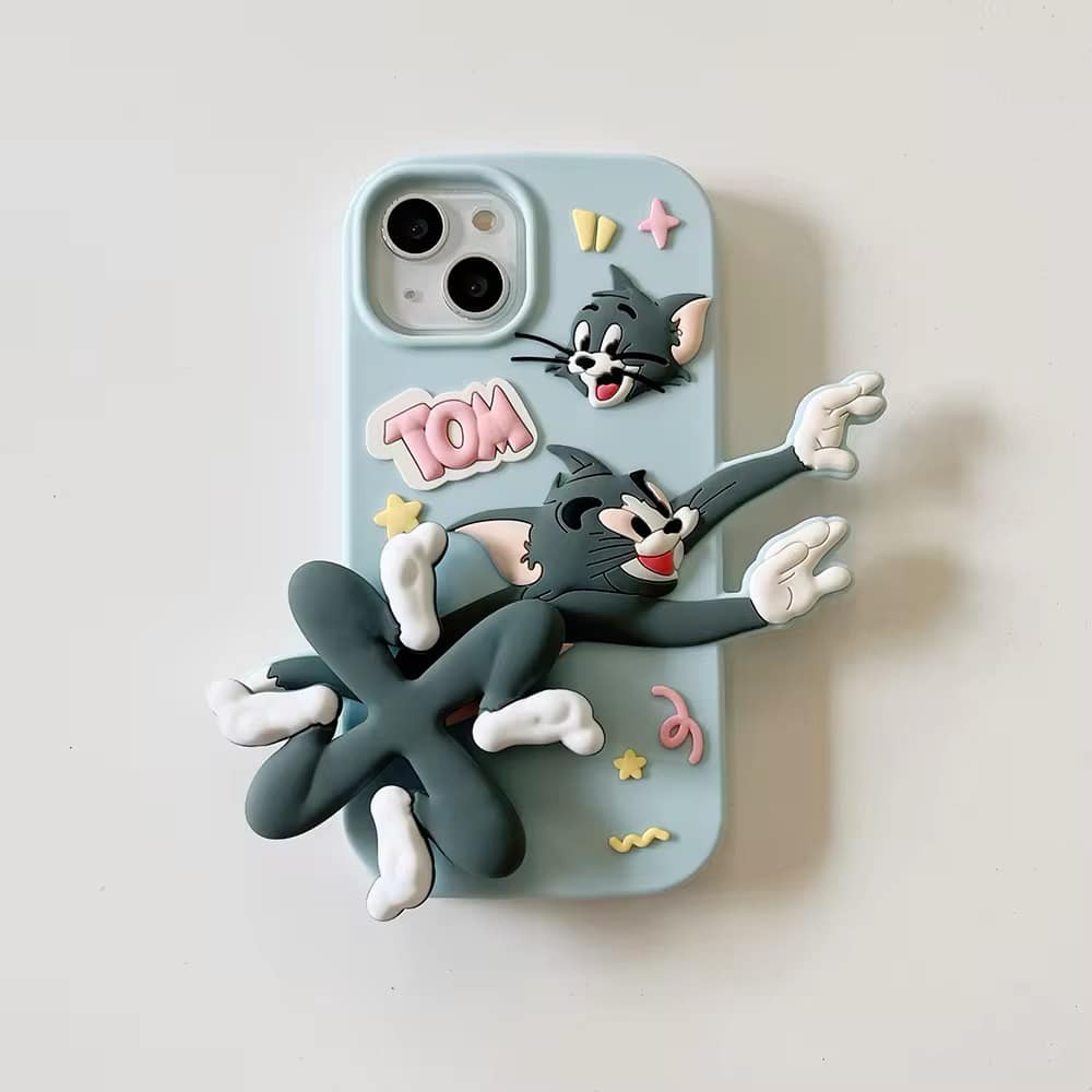 Run Tom & Jerry Silicone Case iPhone 13