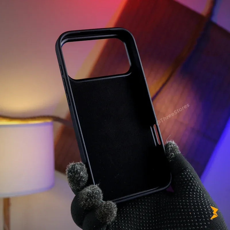 S-Ideal Leather Case iPhone 17 Pro Max - Three