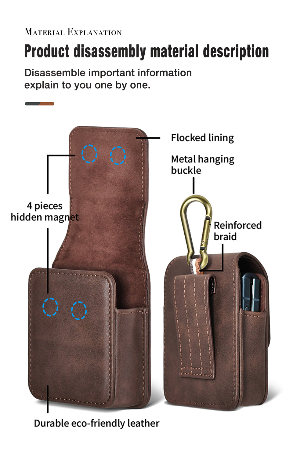 Puloka Portable Waist Bag For Flip