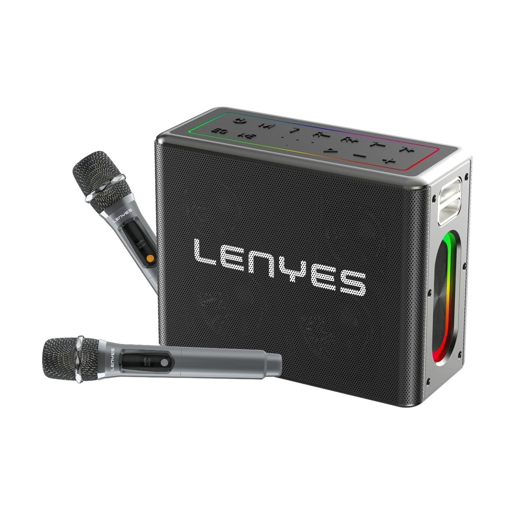 Lenyes Bluetooth 5.3 150W HiFi RGB Karaoke Speaker S861