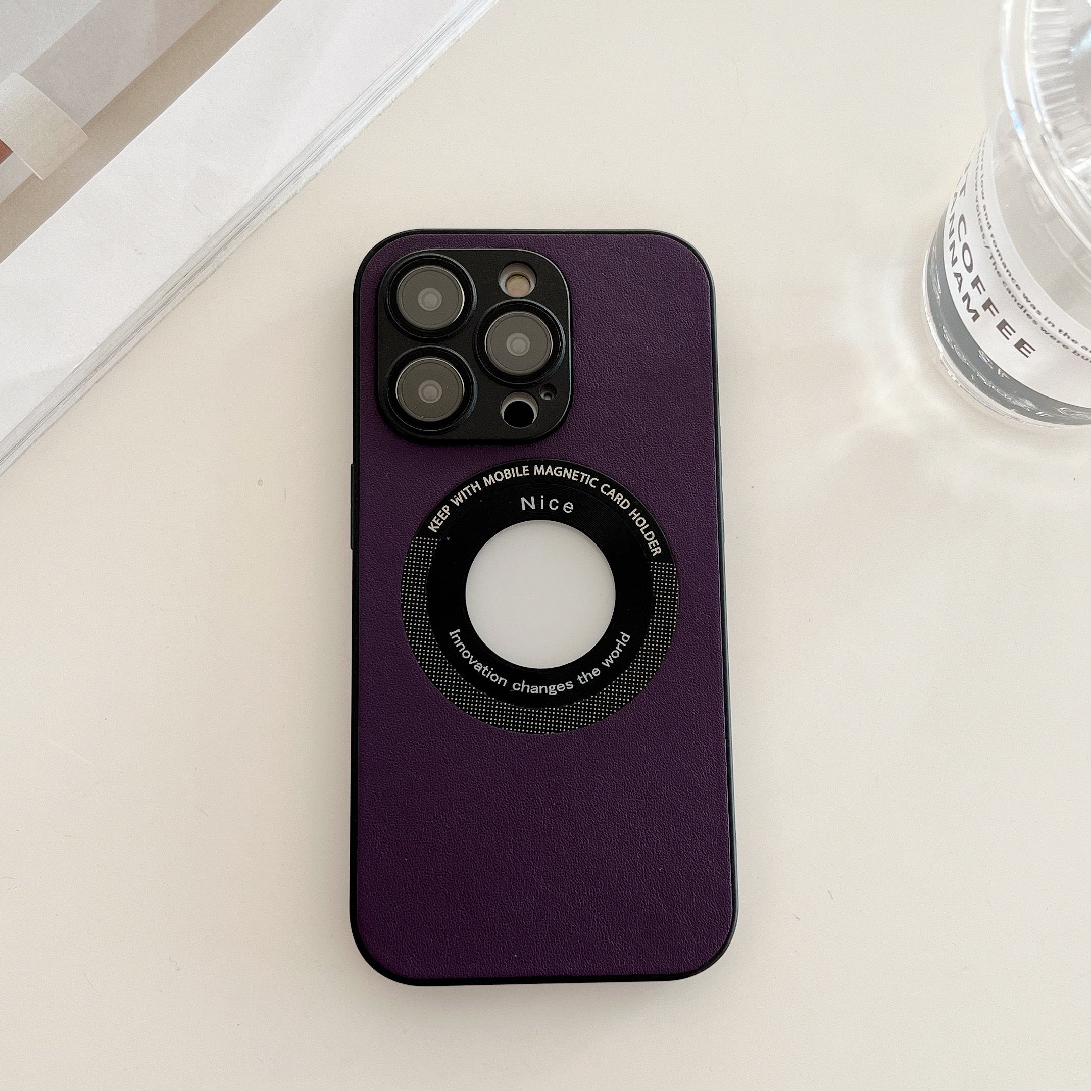Magnetic Leakage Mark Dustproof Case iPhone 13 Pro Max
