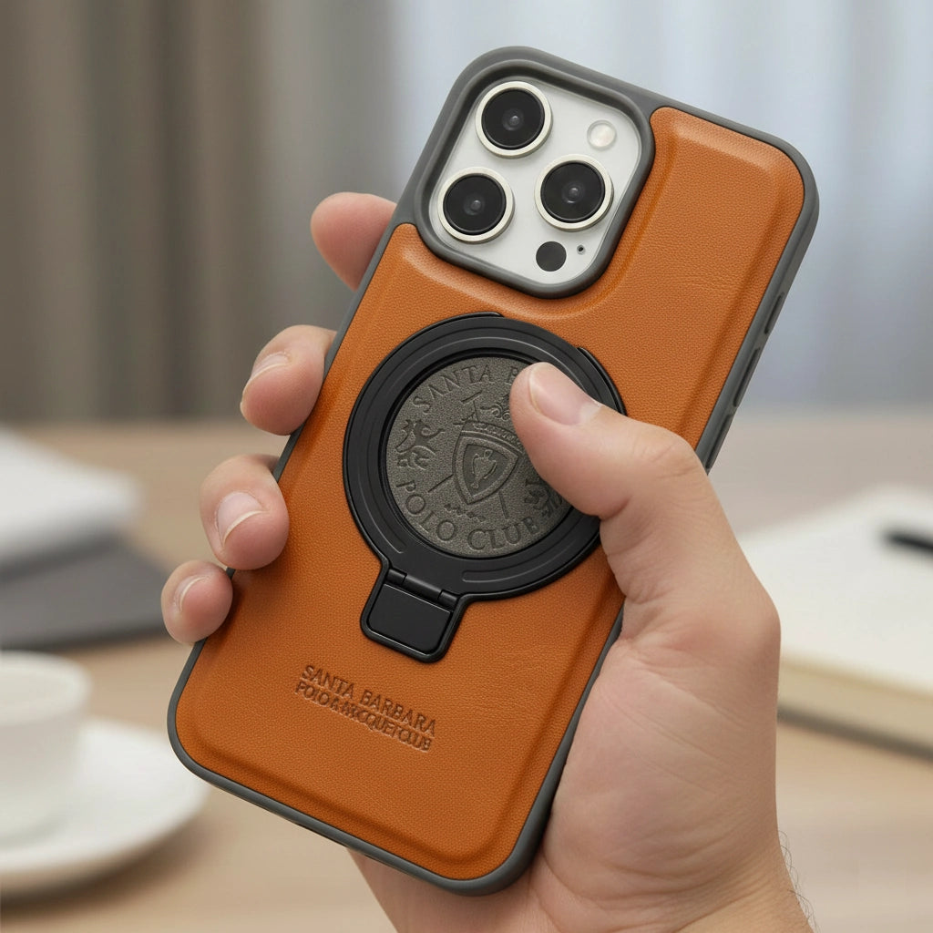 Santa Fegus Leather Magsafe Case iPhone 13 Pro Max