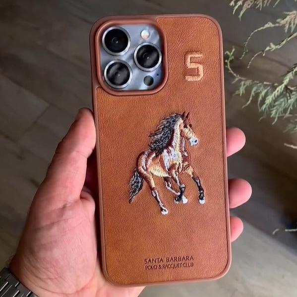 Santa Isidore Horse Case iPhone 14 Pro Max