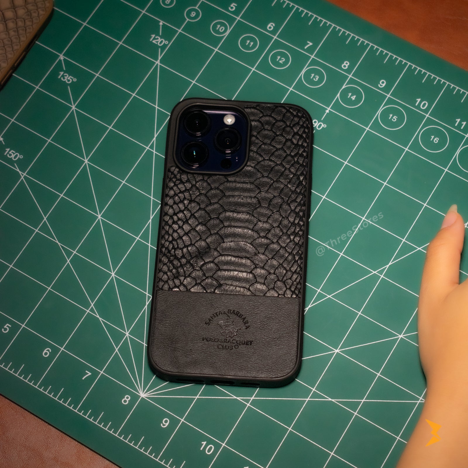 Santa Knight Leather Case iPhone 15 Pro Max