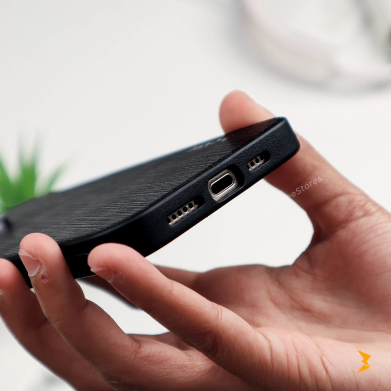 Scratched Metal Frame Case iPhone 15 Pro Max