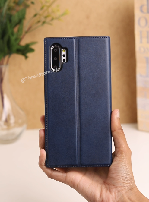 Cradle Flip Leather Case Samsung Note 10 Plus