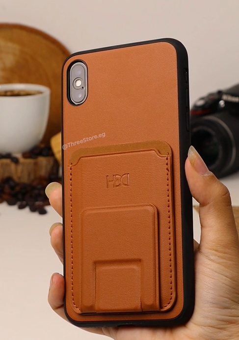 HDD Magnetic Stand Card Leather Case iPhone XR