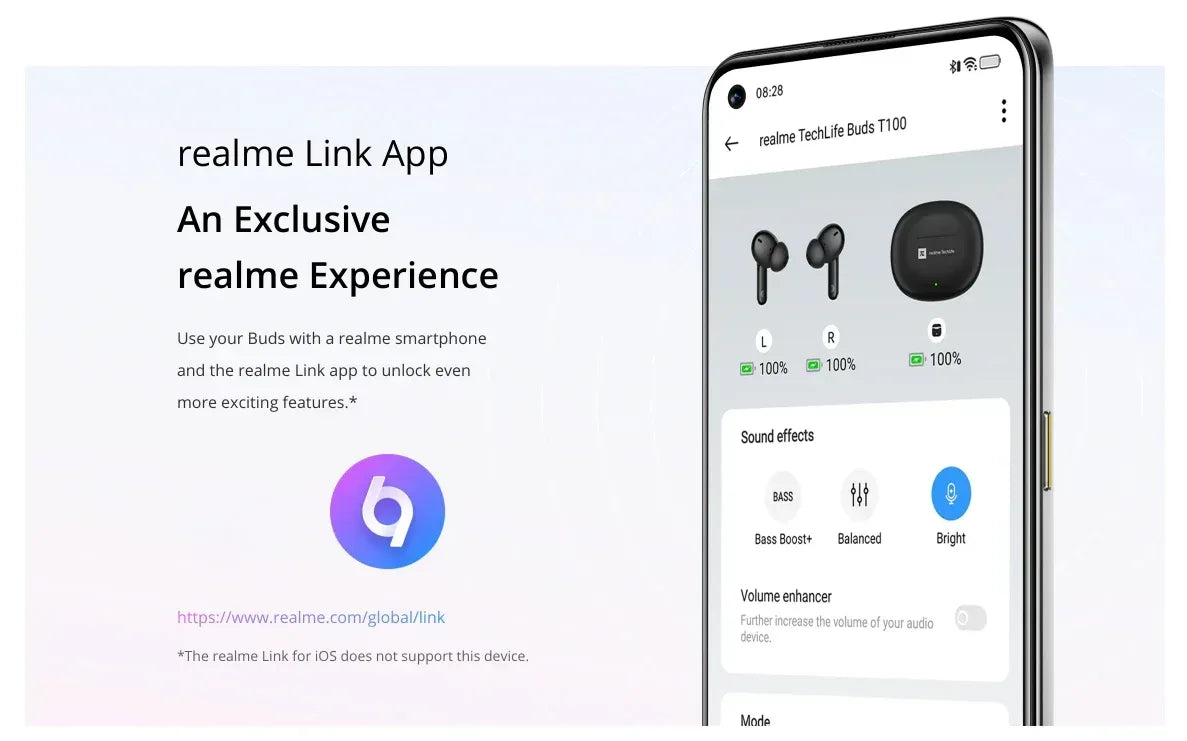 Realme Buds T100 - Three