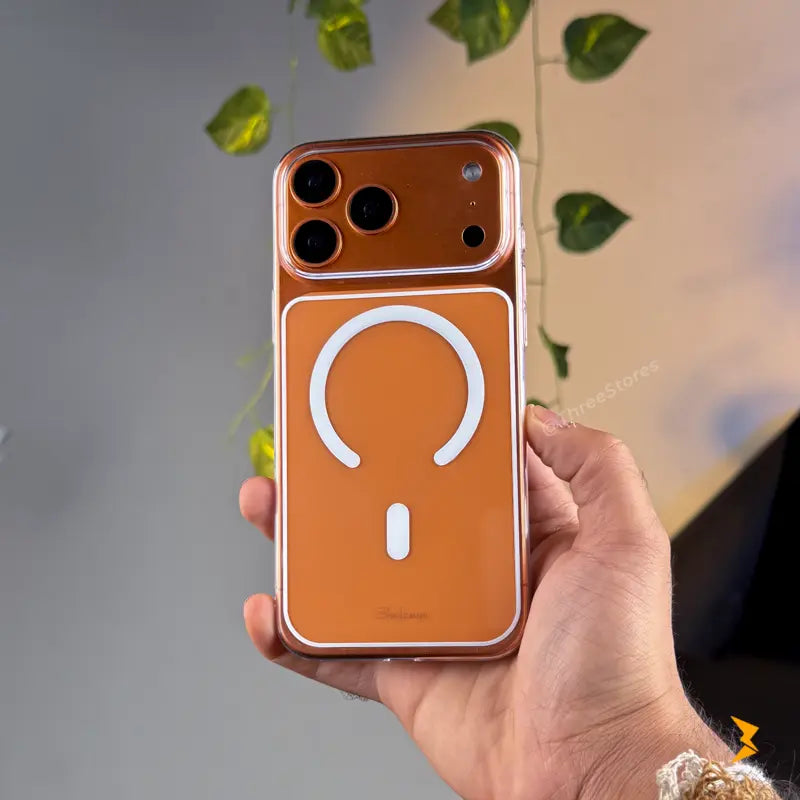 Shefange Transparent Magsafe Case iPhone 17 Pro Max