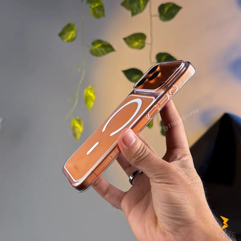 Shefange Transparent Magsafe Case iPhone 17 Pro Max