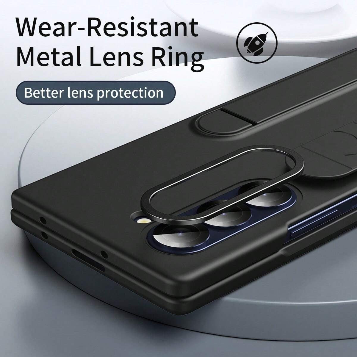 Silicone Protective Stand Case Samsung Z Fold 6