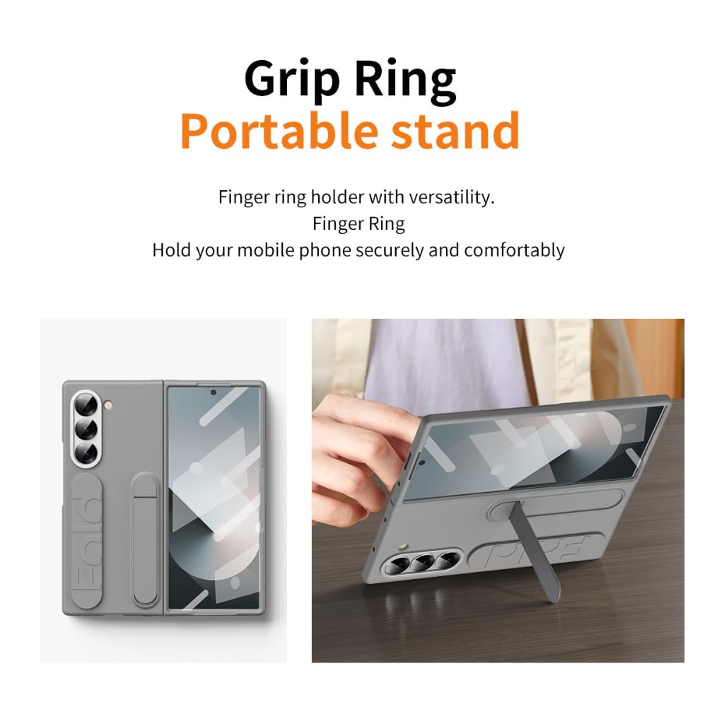Silicone Protective Stand Case Samsung Z Fold 6