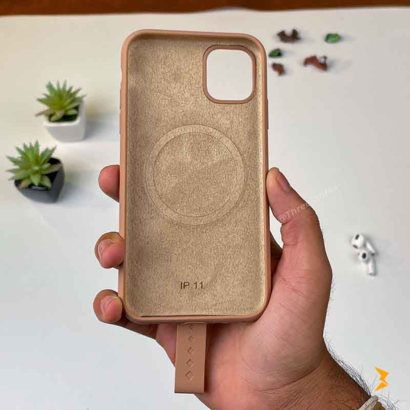 Silicone Rotir Strap Magsafe Case iPhone 11