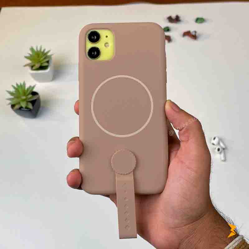 Silicone Rotir Strap Magsafe Case iPhone 11