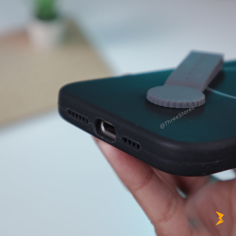 Silicone Rotir Strap Magsafe Case iPhone 11 Pro Max