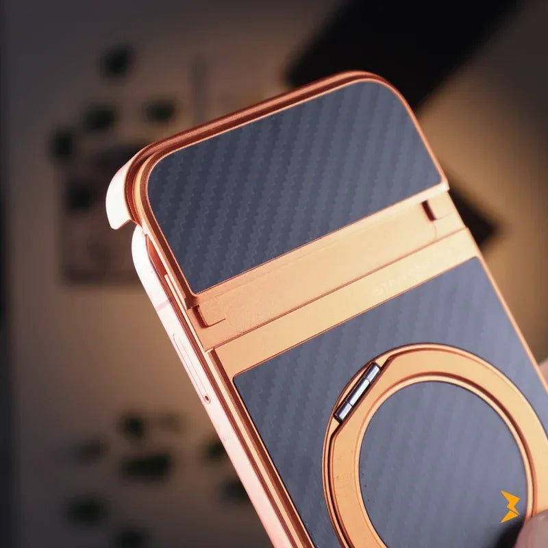 SlideLock Metal Case iPhone 17 Pro Max - Three