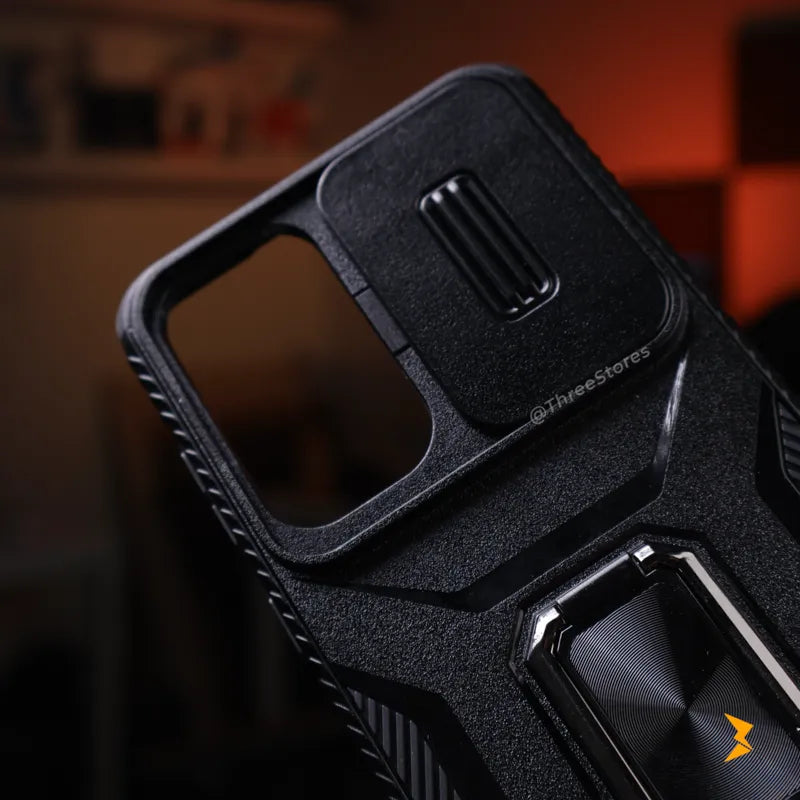 Crimson Guard stand Camera Protection Case Samsung S25 FE