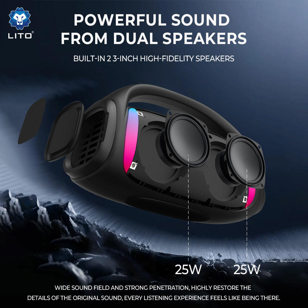 LITO 50W Wireless Outdoor Speaker LS11