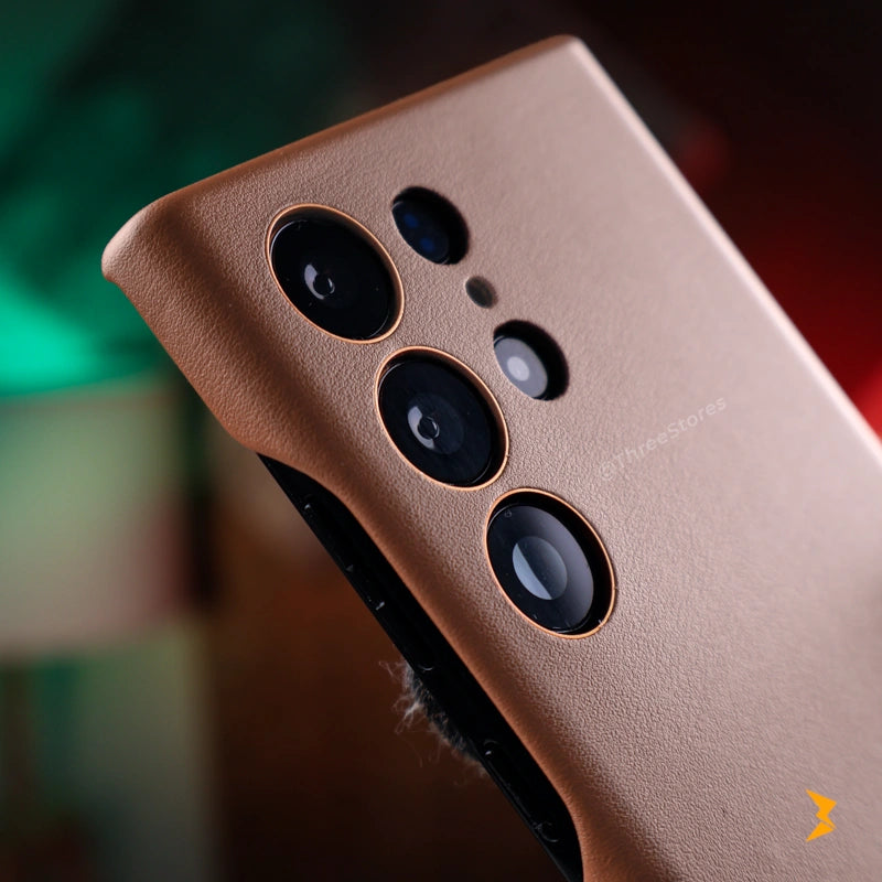 Soft Leather Case Samsung S23 Ultra - Three